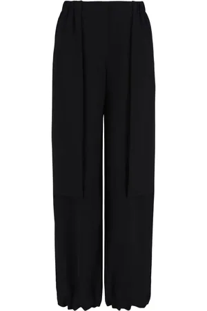 Giorgio Armani Gerade Hose mit elastischem Bund