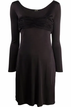 VERSACE Gerafftes Minikleid