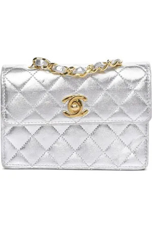 CHANEL 1990 Mini Classic Flap Schultertasche