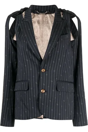 Charles Jeffrey Loverboy Blazer mit Nadelstreifen