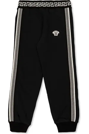 VERSACE Jogginghose mit Logo-Stickerei
