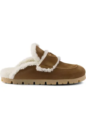 Prada Mules aus Wildleder