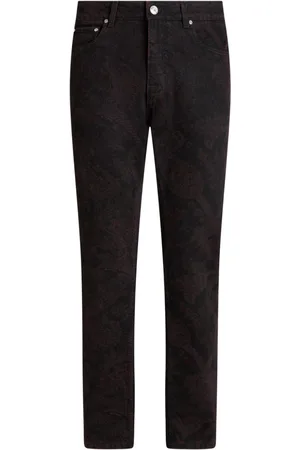 Etro Schmale Jeans mit Paisleymuster