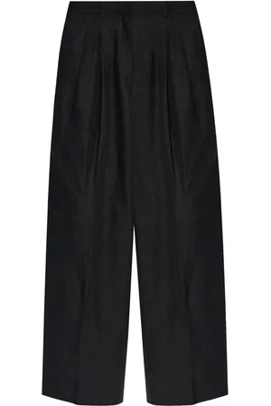 THEORY Leinenhose mit Faltendetail