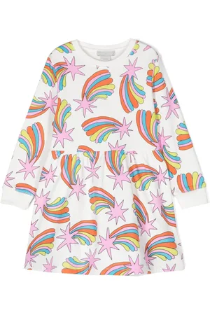 Stella McCartney Kleid mit Sternschnuppen-Print