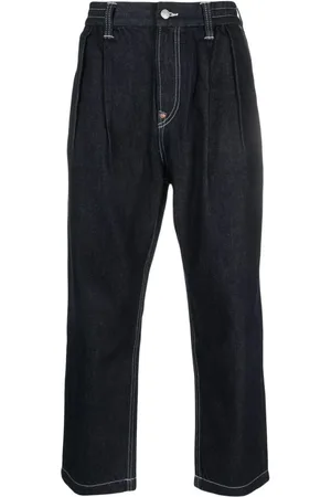 Evisu Tapered-Jeans mit Logo-Print