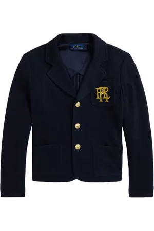 Ralph Lauren Sakko mit Logo-Stickerei