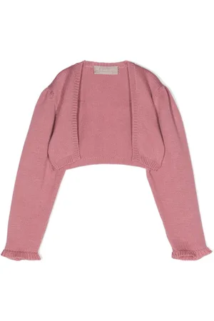 LA STUPENDERIA Cardigan aus Kaschmir mit gerippten Details