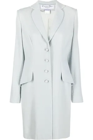Dior 1990 einreihiger Mantel