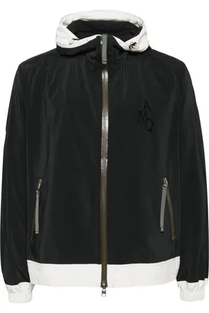 Alexander McQueen Kapuzenjacke mit Stehkragen