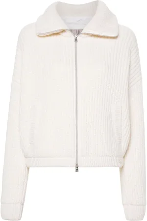 HERNO Cardigan mit Reißverschluss