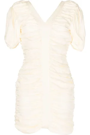 pushBUTTON Minikleid mit Raffungen