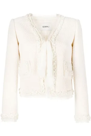 GOEN.J Blazer mit langem Schnitt