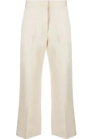 Msgm Gerade Cropped-Hose