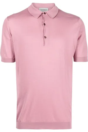 JOHN SMEDLEY Fein gestricktes Poloshirt