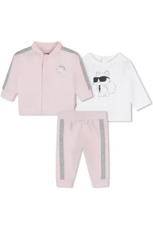 Karl Lagerfeld Dreiteiliger Jogginganzug mit Logo