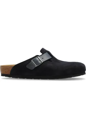 Birkenstock Boston Slipper aus Wildleder