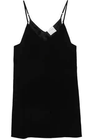 FORTE FORTE Minikleid mit V-Ausschnitt