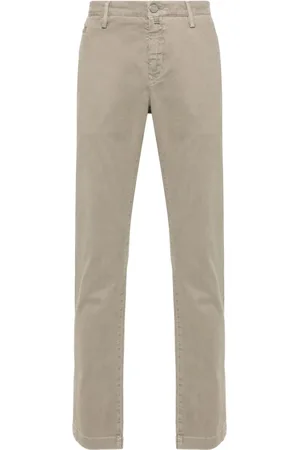 Jacob Cohen Bobby Hose mit Logo-Patch