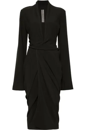 Rick Owens Wickelkleid mit Schnürung