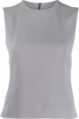 Giorgio Armani 1990 Top mit Rundhalsausschnitt