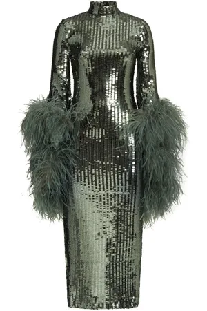 ‎Taller Marmo‎ Del Rio Disco Midikleid mit Pailletten