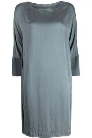 TRANSIT Kleid mit U-Boot-Ausschnitt