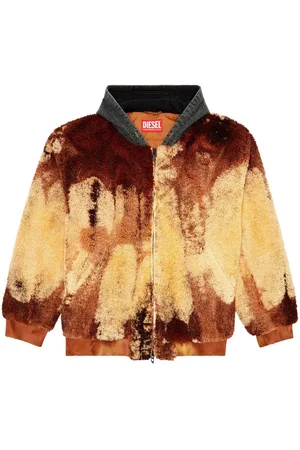 Diesel S-Depla Bomberjacke aus Fleece