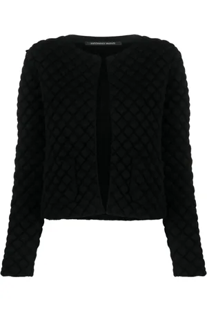 ANTONINO VALENTI Naike Jacke mit Rautenmuster