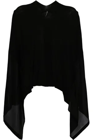MASNADA Asymmetrische Bluse mit Drapierung