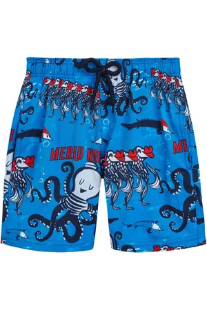 Vilebrequin Badeshorts mit grafischem Print