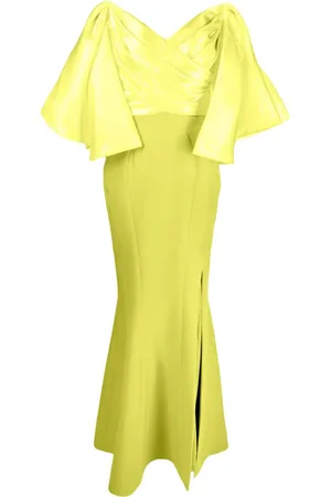 Gaby Charbachy Schulterfreies Maxikleid