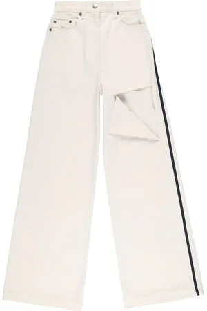 Peter Do Gerade Jeans in Distressed-Optik