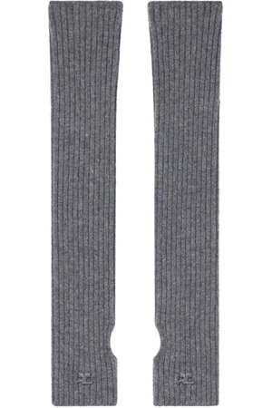 Courrèges Gerippte Fäustlinge