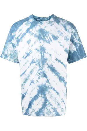 Stain Shade T-Shirt mit Batikmuster