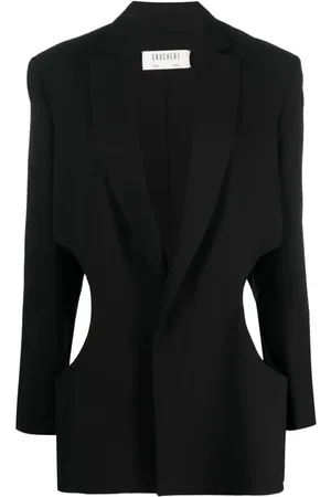 Gauchere Blazer mit Cut-Outs