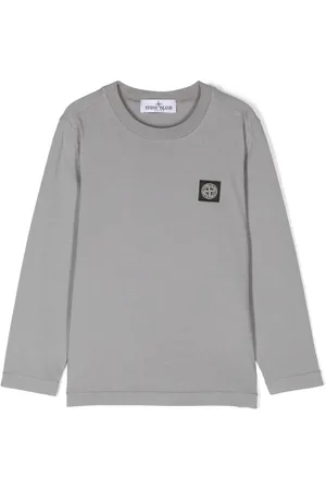 Stone Island T-Shirt mit Kompass-Patch