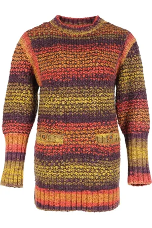 CHANEL 1986-1988 Gestreifter Pullover