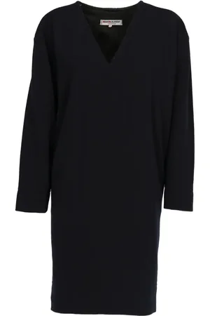 Saint Laurent 1970s Midikleid aus Wolle