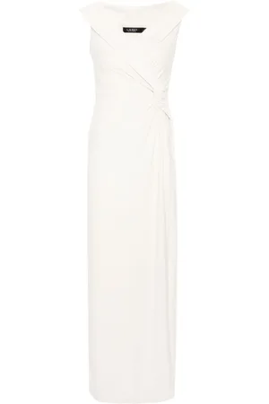 Ralph Lauren Cady-Maxikleid mit Knotendetail