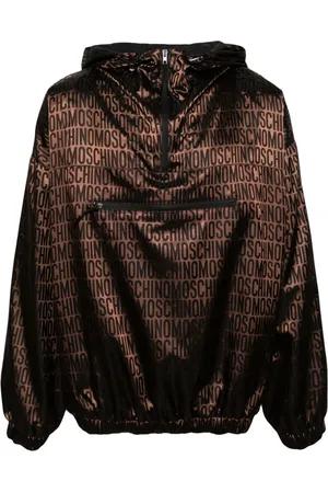 Moschino Kapuzenjacke mit Jacquardmuster