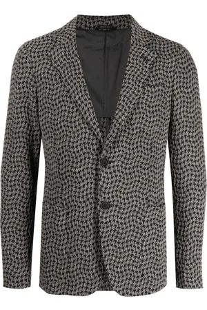 Giorgio Armani Sakko mit Hahnentrittmuster