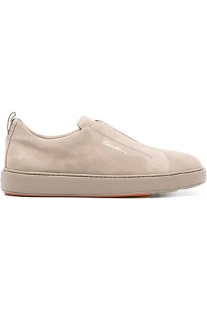 santoni Slip-On-Sneakers aus Wildleder