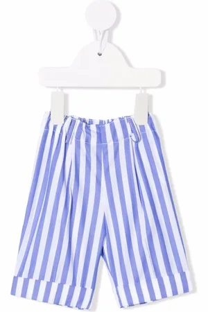 SIOLA Gestreifte Straight-Leg-Shorts
