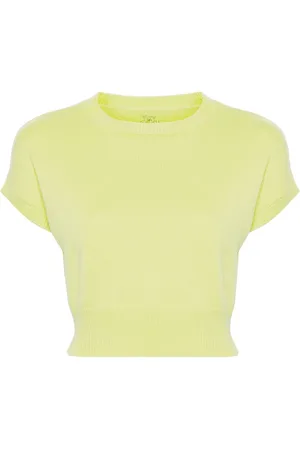 Teddy Cashmere Genova Cropped-Pullover aus Kaschmir