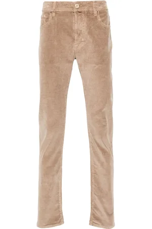 Jacob Cohen Cordhose mit Logo-Stickerei
