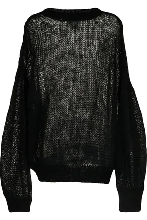 Fumito Ganryu Semi-transparenter Pullover