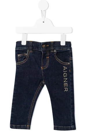 Aigner Gerade Jeans mit Logo-Stickerei