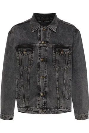 Y / PROJECT Jeansjacke mit Logo-Patch