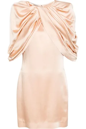 Stella McCartney Drapiertes Minikleid aus Satin